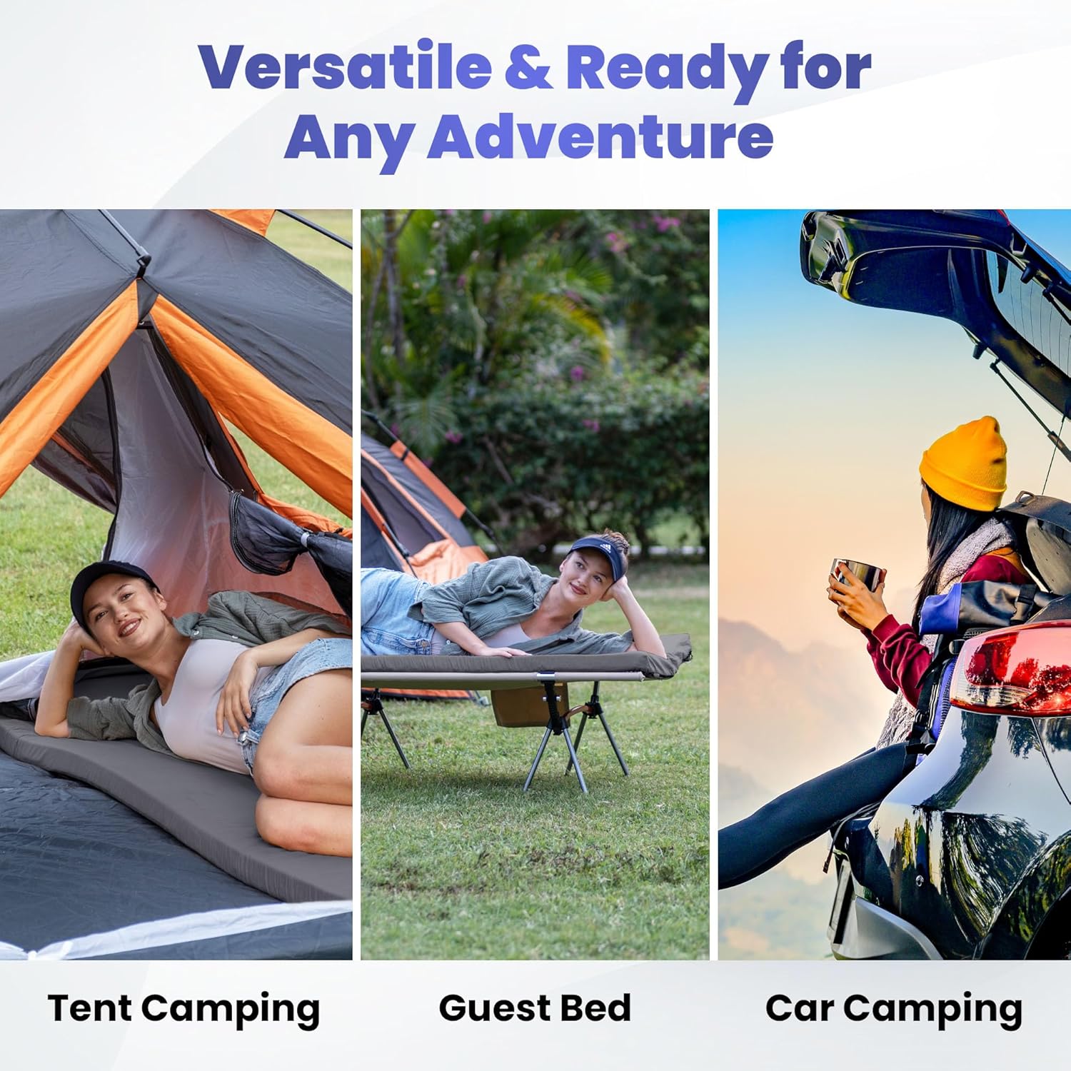 Sleep Like You're At Home Anywhere You Camp
