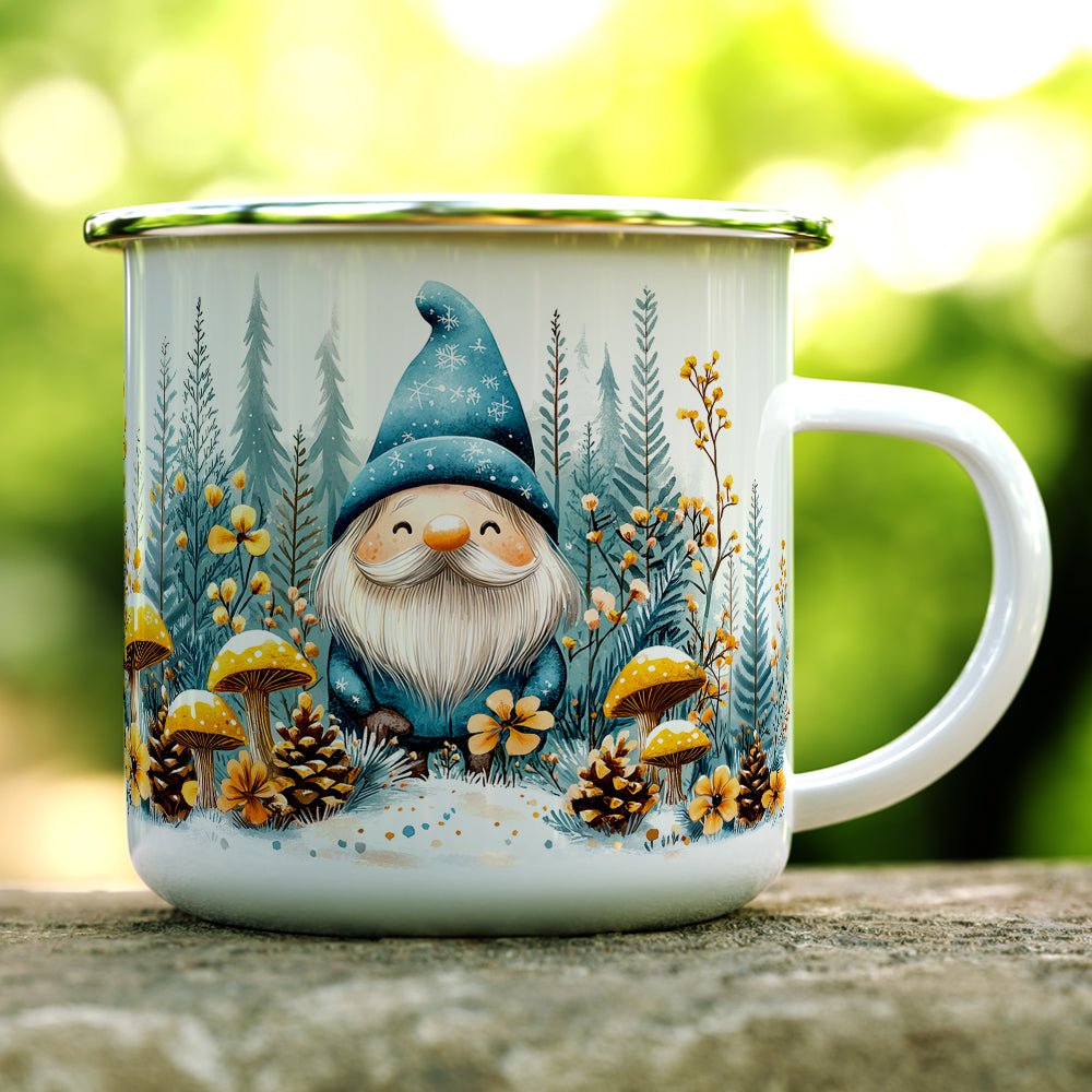 Winter Gnome Camp Mug