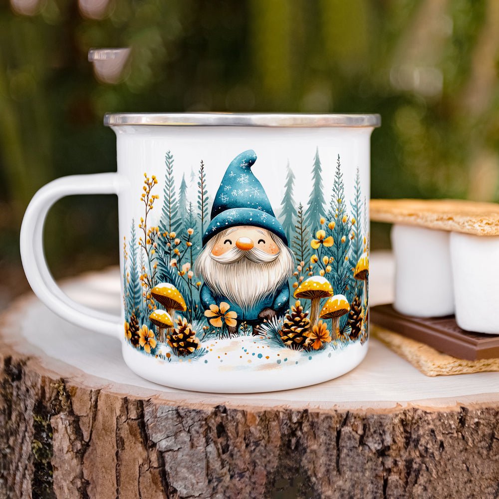 Winter Gnome Camp Mug